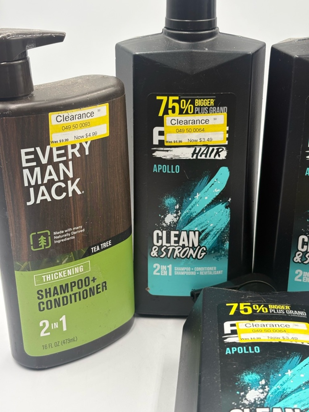 Axe & Every Man Jack Shampoo 2-in-1 Lot - Picture 2 of 4